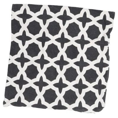 Housse de coussin (Blanc, Noir) de H&M Home Coton