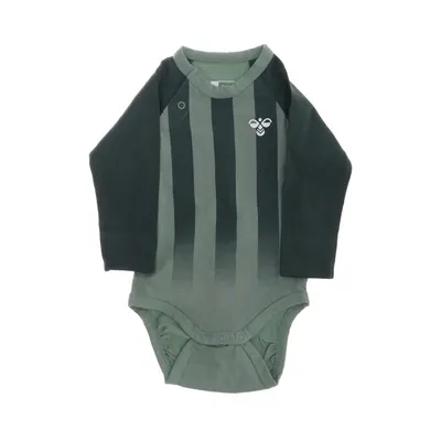Romper (Groen, Wit) van Hummel Organisch katoen, Elastaan