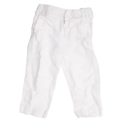 Pants (White) from Zara BabyBoy Cotton, Linen