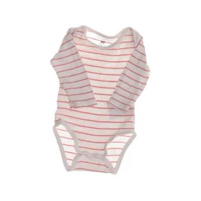 Body (Vit, Rosa, Flerfärgad) från H&M Basic Bomull