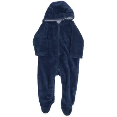 Onesie (Blue) from The Little White Company Cotton, Polyester