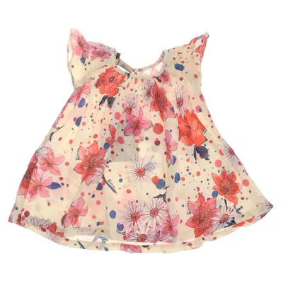 Klänning (Beige, Flerfärgad) från John Galliano Silke