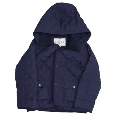 Jakke (Blå) fra Livly Bomuld, Polyester