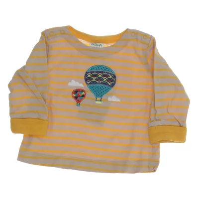 Langærmet t-shirt (Beige, Flerfarvet) fra Alana Økologisk bomuld