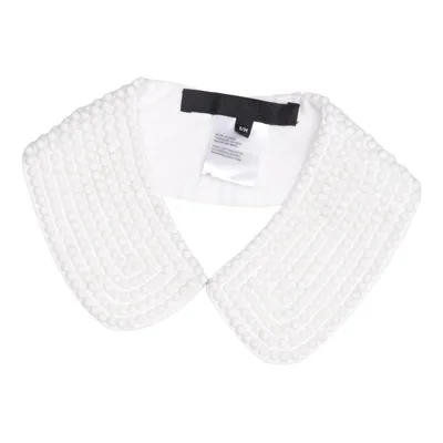 Col de chemise (Blanc) de Karl Lagerfeld Coton