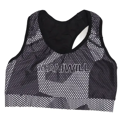 Sport-BH (Svart, Grå) från ICANIWILL Elastan, Polyester