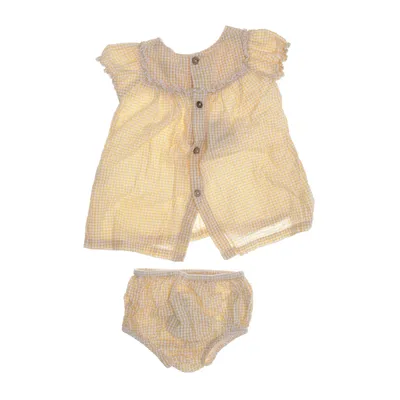 Sæt (Gul, Hvid) fra Zara Bomuld