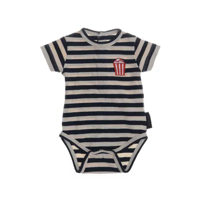 Romper (Beige, Blauw) van Tinycottons Katoen, Elastaan