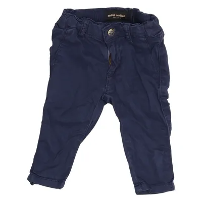 Chinos (Blauw) van Mini Rodini Elastaan, Organisch katoen