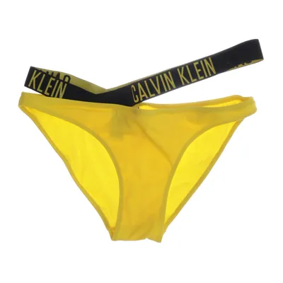 Bikini broekje (Geel, Zwart) van Calvin Klein Swimwear Elastaan, Nylon