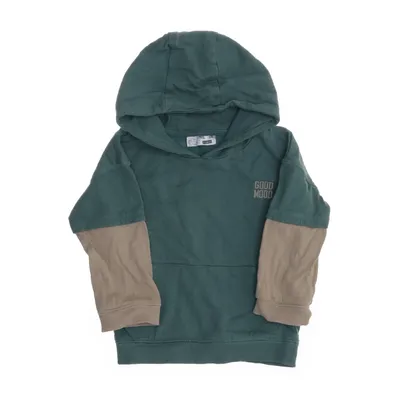 Sweat à capuche (Vert, Beige) de Ergee Coton