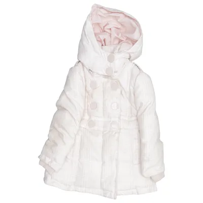 Winterjas (Roze, Wit) van Livly Katoen, Elastaan, Polyester