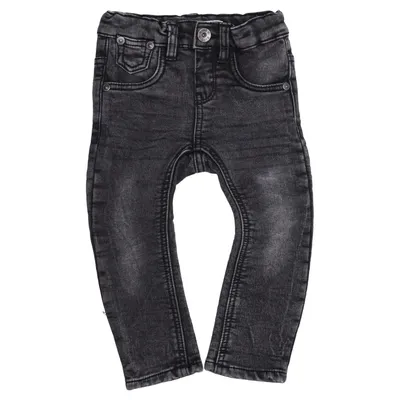 Jeans (Grå) från Thermo Bomull, Elastan, Polyester