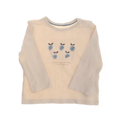 Lange mouwen shirt (Beige) van Cuddles & Smiles Katoen, Elastaan