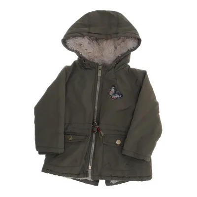 Jacka (Grön) från Zara BabyGirl Bomull, Nylon, Polyester