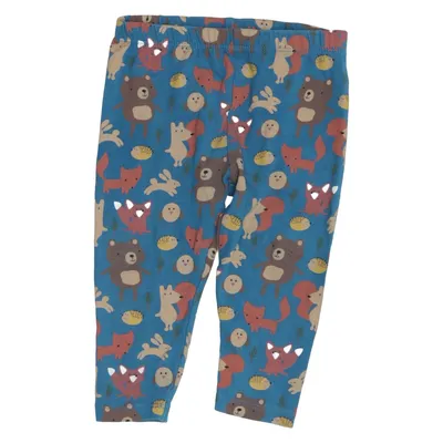 Leggings (Blå, Flerfarvet) fra ICA I Love Eco Bomuld, Elastan