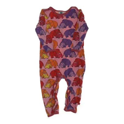 Rompers (Pink) from Småfolk Organic cotton, Elastane