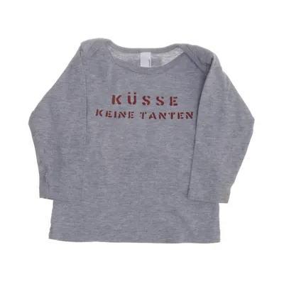 Långärmad t-shirt (Grå) från American Apparel Bomull, Polyester