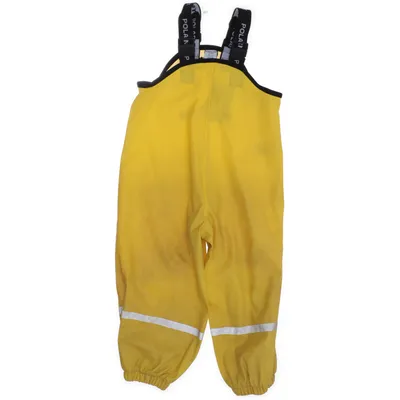 Regenbroek (Geel, Zwart) van Polarn O. Pyret Polyester, Polyurethaan