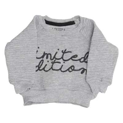 Collegetröja (Grå) från MyWear Baby Bomull