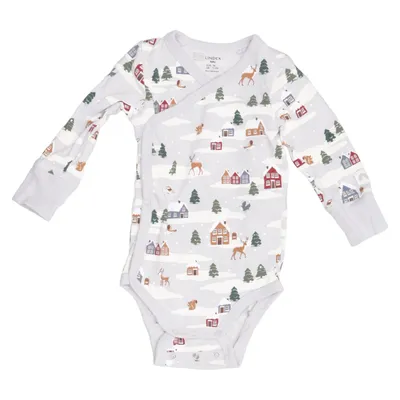 Body (Grå, Flerfarvet) fra Lindex Baby Bomuld, Elastan