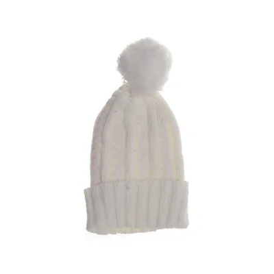 Bonnet à pompon (Blanc) de Sätila Acrylique