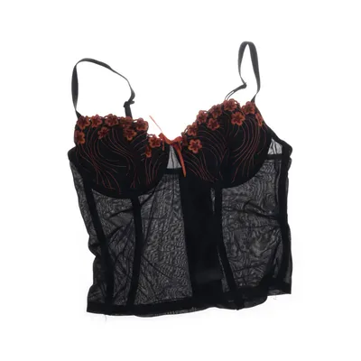 Bustier (Zwart, Oranje) van Charme Katoen, Elastaan, Polyamide, Polyester, Polyurethaan, Viscose