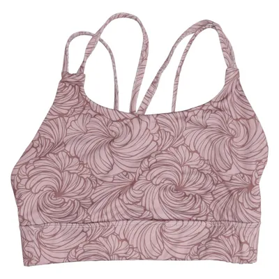Sports bra (Pink) from 4Yoga Elastane, Polyester