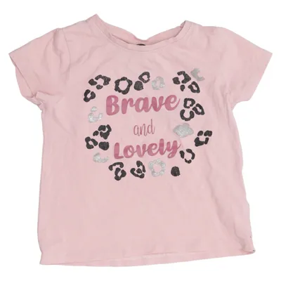 T-shirt (Pink) from Sweet Heart Cotton, Elastane