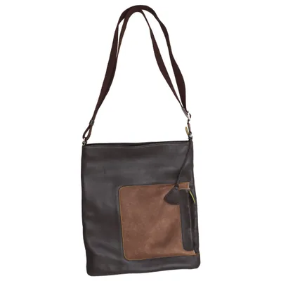 Shoulder-bag (Brown) from MyWalit Leather, Suede