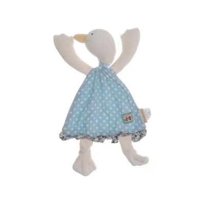 Snuttefilt (Blå, Vit) från Moulin Roty