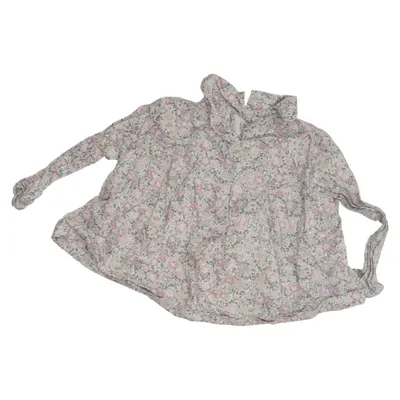 Blouse (Beige, Rose, Vert) de Poppy Rose Coton