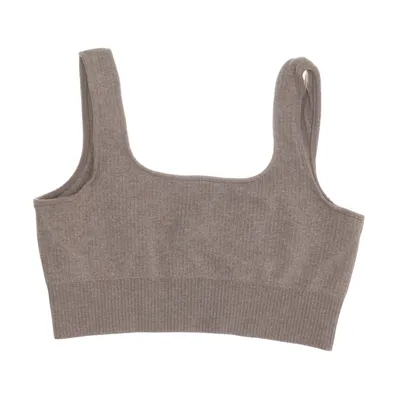 Sports bra (Beige) from Aim'n Elastane, Polyamide, Polyester