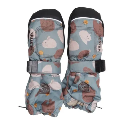 Mittens (Blue, Multicolored) from Hestra