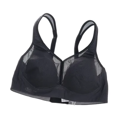 Sport-BH (Grau) von Anita Nylon, Polyester, Elasthan