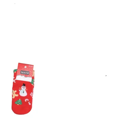Sokken (Rood, Meerkleurig) Katoen, Elastaan, Metallvezel, Polyester