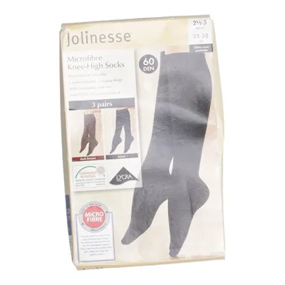 Knee socks (Microfibre Knee-High Socks) from Jolinesse Elastane, Polyamide