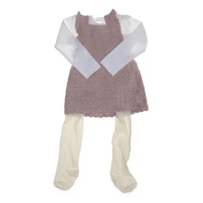 Set (Pink, White) from Friends Organic cotton, Elastane