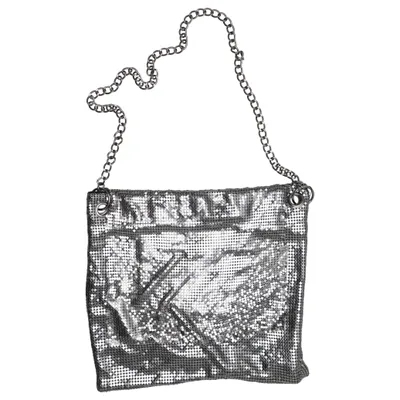 Axelremsväska (Silverfärgad) från Bershka Accessories