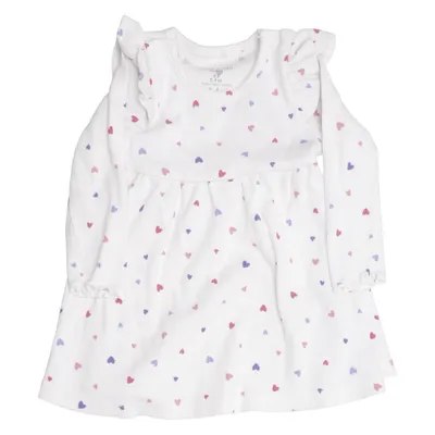 Tunic (White, Multicolored) from Polarn O. Pyret Elastane, Organic cotton