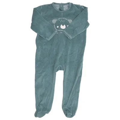 Barboteuse (Vert) de Kiabi Coton, Polyester