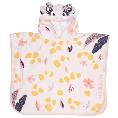 Bath cape (Pink, Multicolored)
