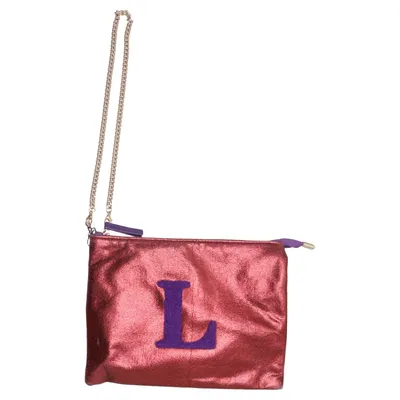 Shoulder-bag (Red, Purple) from Nali Polyester, Polyurethane
