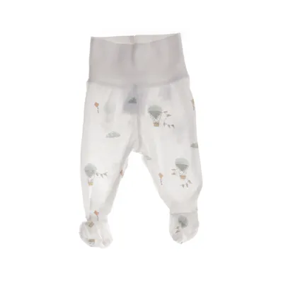 Panty (Wit, Meerkleurig) van H&M Katoen, Elastaan