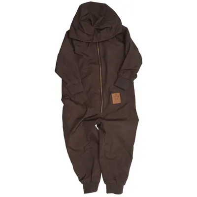 Overall (Brun) från Mini Rodini Ekologisk bomull, Återvunnen polyester