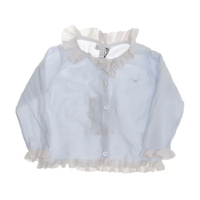 Cardigan (Blauw, Wit) van Livly Katoen