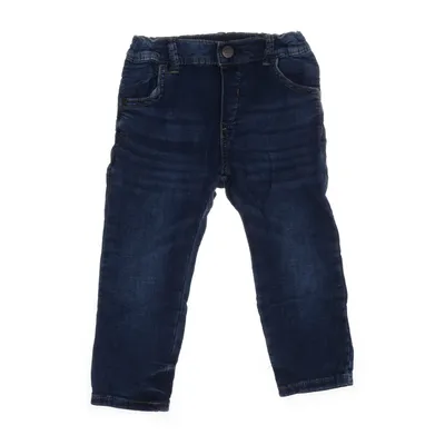 Jeans (Blå) från Lindex Baby Bomull, Elastan