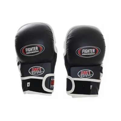 Bokshandschoenen (Zwart) van Fighter