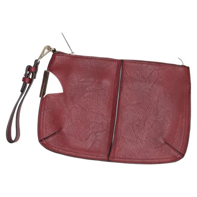 Sac pochette (Rouge) de Big Buddha Polyuréthane