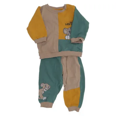 Set (Grön, Beige, Gul) från Disney Baby Bomull